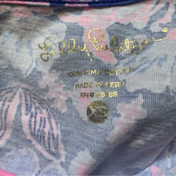 Lilly Pulitzer Marlowe Dress in Iris Blue Werk It Sz XS - Picture 10 of 11